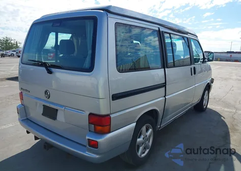 2002 Volkswagen Eurovan Mv z USA, uszkodzony, nr VIN WV2NB47072H007594